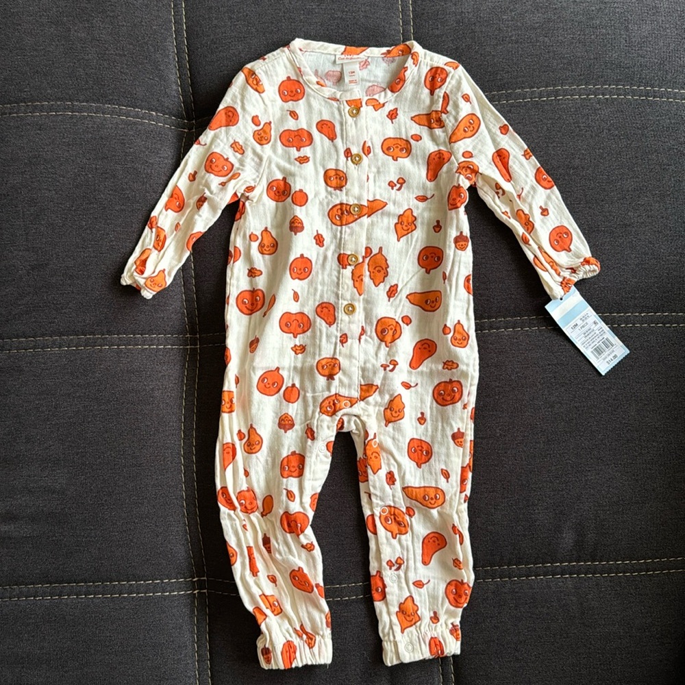 Cat & Jack 1 Piece Halloween Pajama